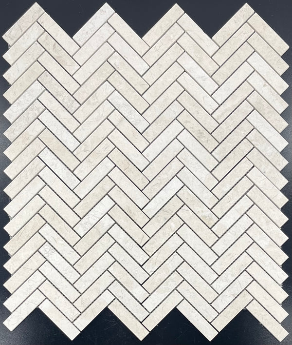 Alba Nova 1" x 4" Herringbone Mosaic Honed