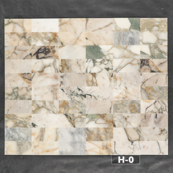 Calacatta Green 3" x 6" Honed