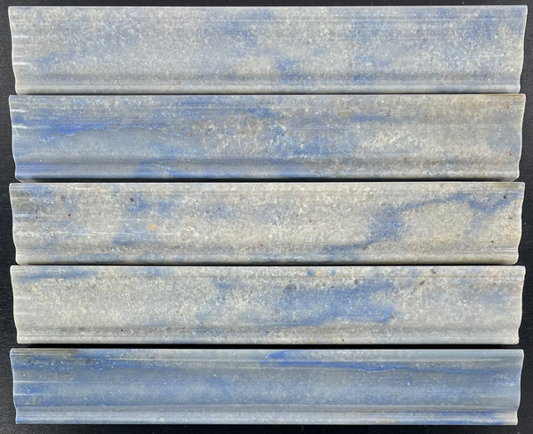 Azul Macauba Capital Molding Polished