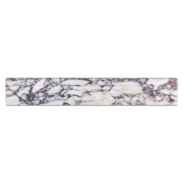 Bianco Violetta Capital Molding Honed