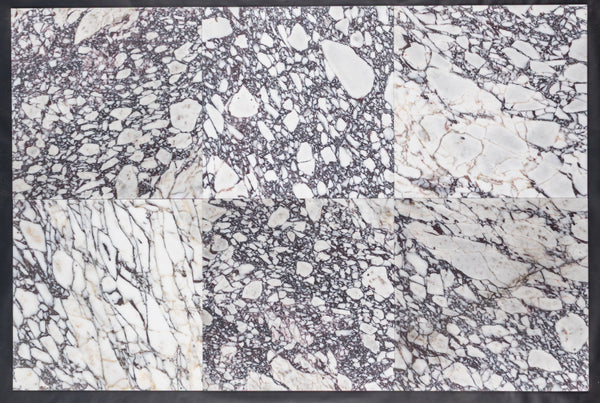 Bianco Violetta 18" x 18" Honed