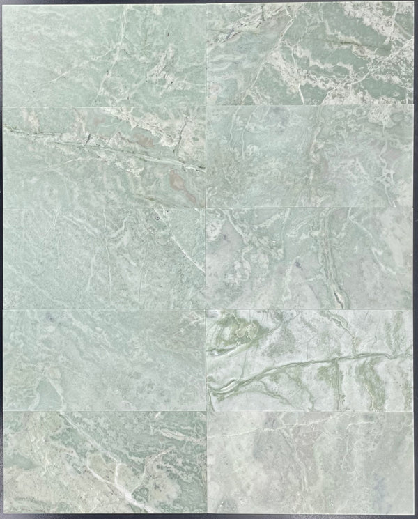 Verde esmeralda 12" x 24" Pulido