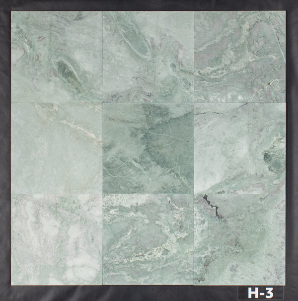 Emerald Green 12" x 12" Honed