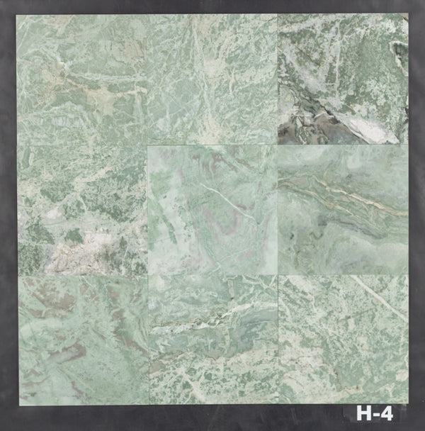 Emerald Green 12" x 12" Honed