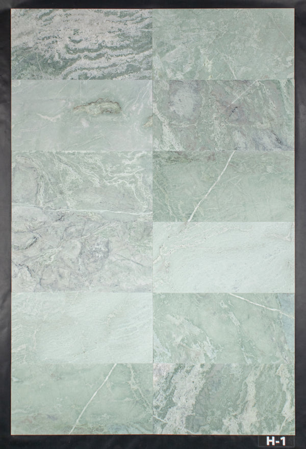 Verde esmeralda 12" x 24" Pulido