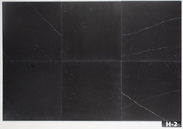 Black 18" x 18" Honed