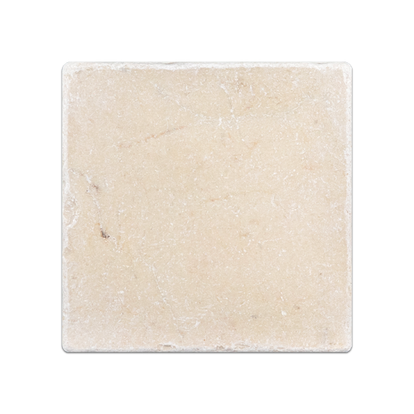 Crema Marfil 6" x 6" Soft Tumbled
