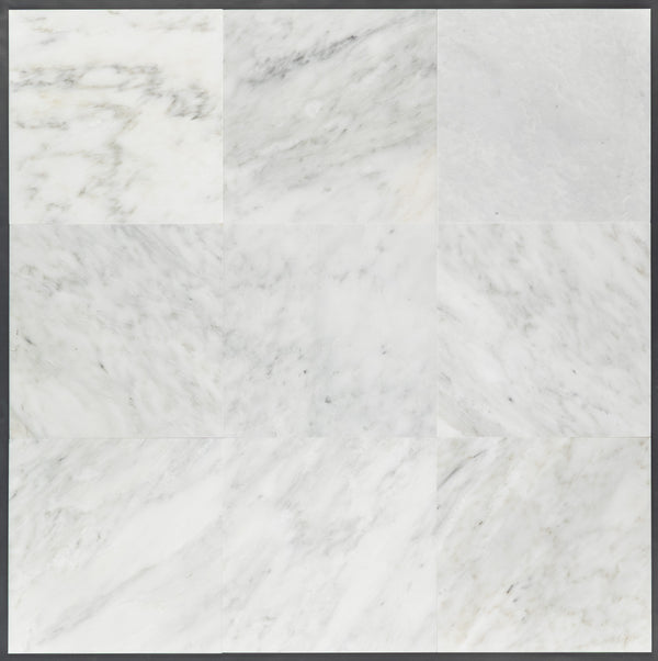 Pearl White 12" x 12" Polished - Elon Tile & Stone