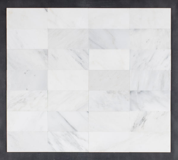 Pearl White 3" x 6" Honed - Elon Tile & Stone