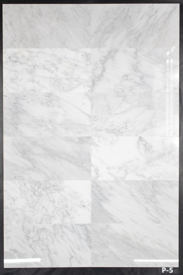 Pearl White 12" x 24" Polished - Elon Tile & Stone