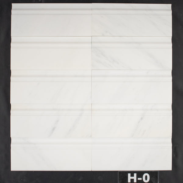 Pearl White Base Molding Honed