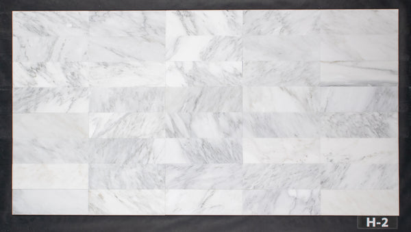 Pearl White 4" x 12" Honed - Elon Tile & Stone