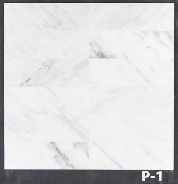 Pearl White 4" x 12" Polished - Elon Tile & Stone