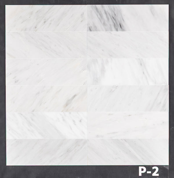 Pearl White 4" x 12" Polished - Elon Tile & Stone