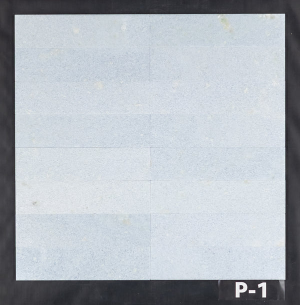 Blue Celeste 3" x 12" Polished - Elon Tile & Stone
