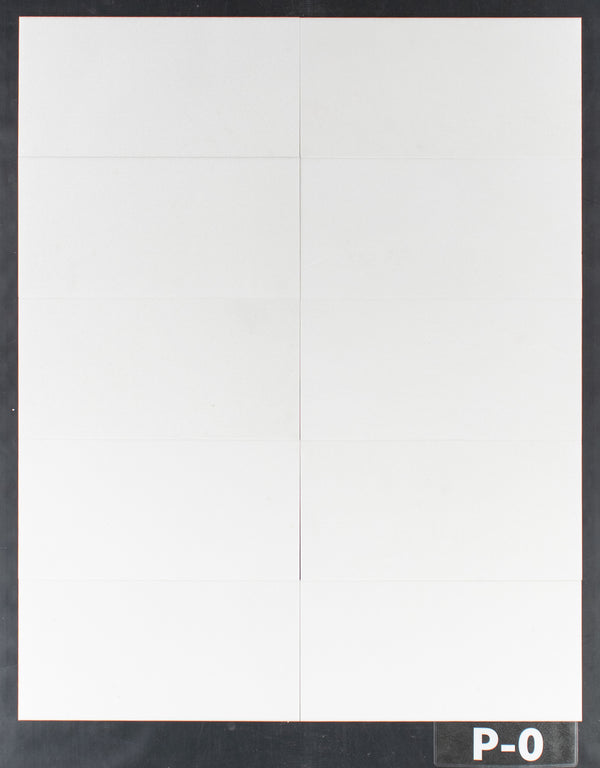White Thassos 6" x 12" Polished