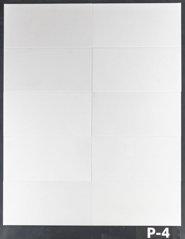 White Thassos 6" x 12" Polished