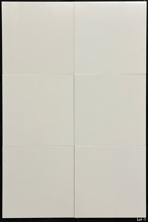 White Thassos 18" x 18" Polished