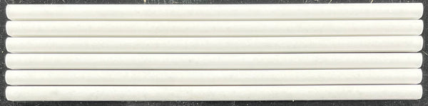 White Thassos Micro Pencil Molding Honed