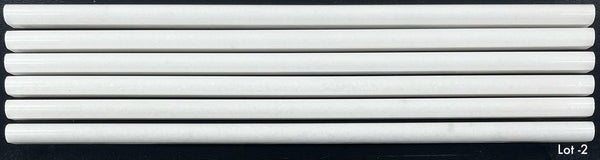 White Thassos Micro Pencil Molding Polished