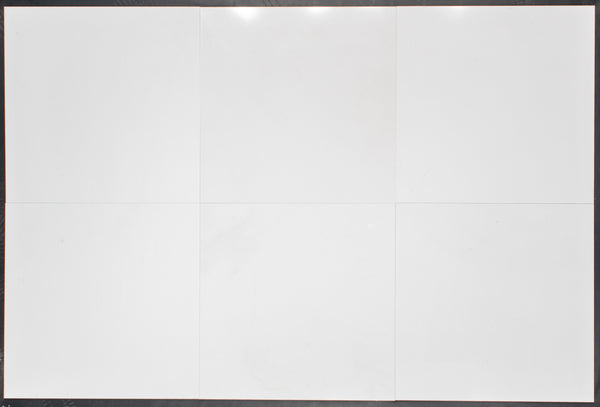 White Thassos 24" x 24" Polished