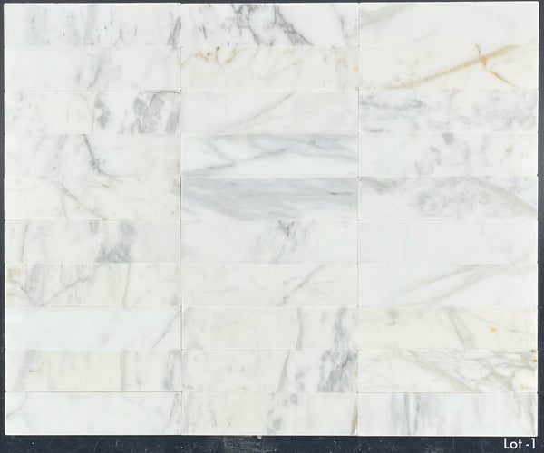 Calacatta Gold 2" x 8" Polished