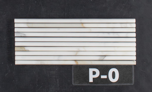 Calacatta Gold Micro Pencil Molding Polished