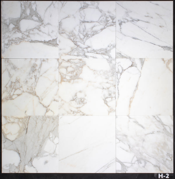 Calacatta Gold 18" x 18" Honed - Elon Tile & Stone