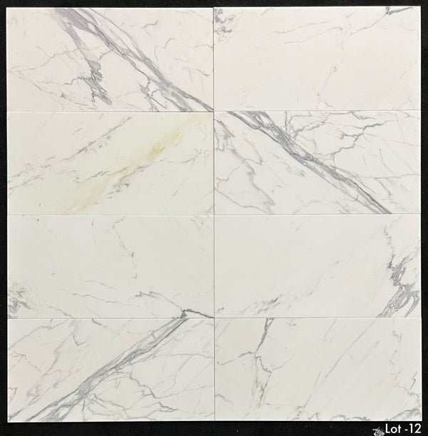 Calacatta Gold 12" x 24" Honed
