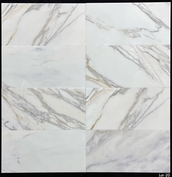 Calacatta Gold 12" x 24" Honed