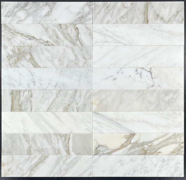 Calacatta Oro 3" x 12" Pulido