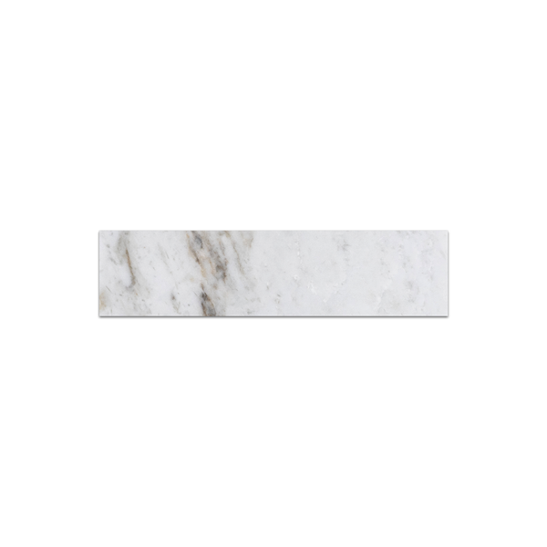 Bianco Oro 2" x 8" Pulido