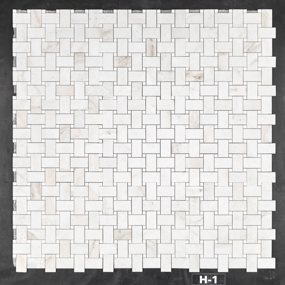Bianco Oro Extra Large Basketweave with 5/8