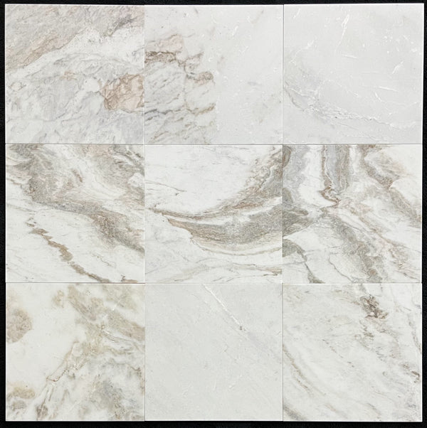 Bianco Oro 12" x 12" Pulido