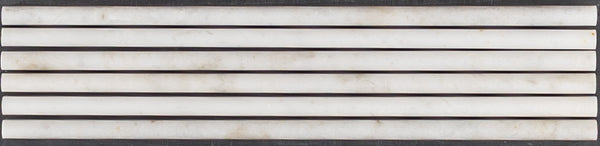 Bianco Oro Micro Pencil Molding Honed