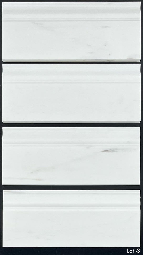Dolomite Base Molding Honed