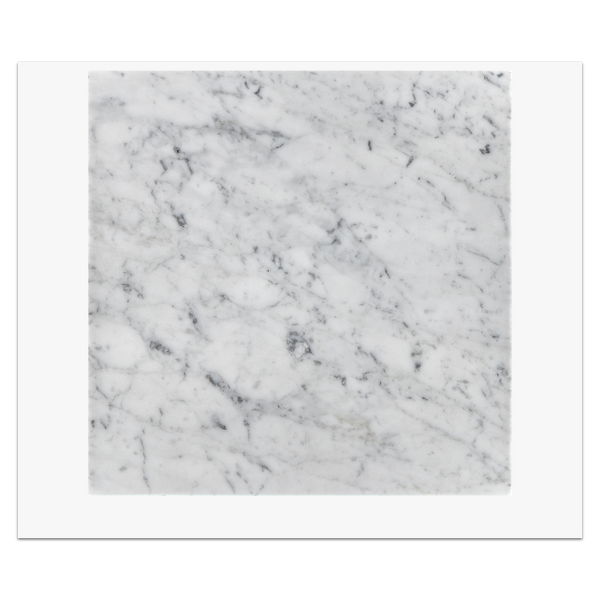 Bianco Carrara 12" x 12" Honed Card