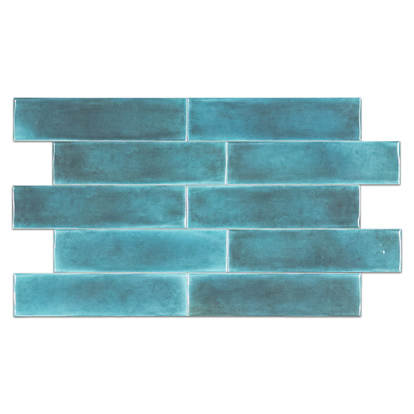 Opal Teal 3" x 12" Glossy