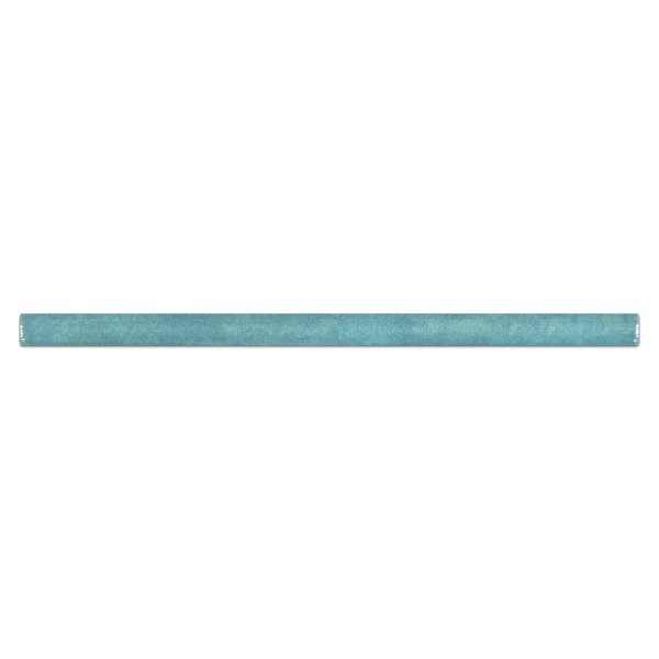 Opal Teal Quarter Round Molding Glossy