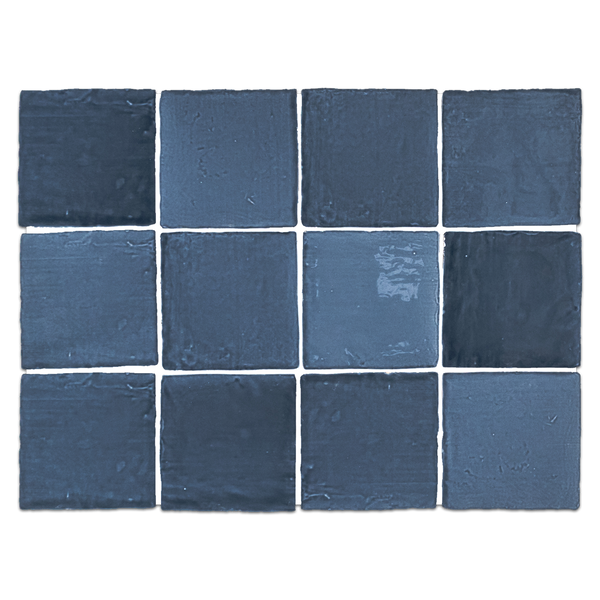 Lagos Ceramic Midnight Blue 4" x 4" Glossy