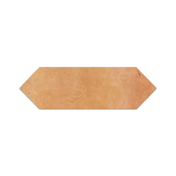 Antique Birch Stained Terracotta 4" x 12" Picket Clear Semi Gloss