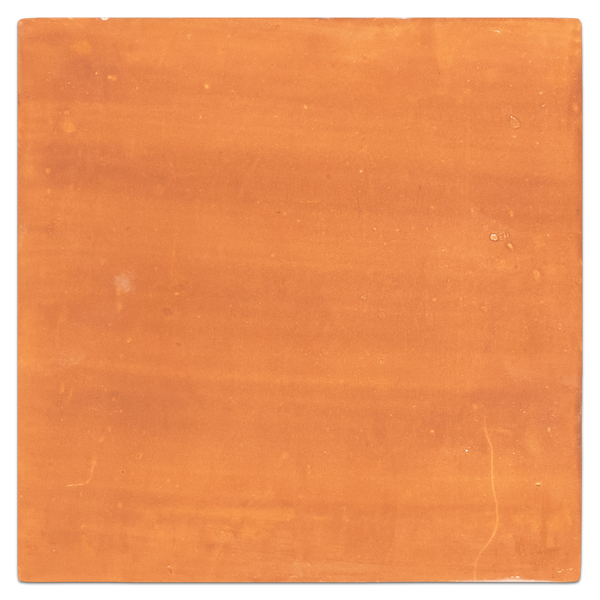 Soft Brown Stained Terracotta 18" x 18" Clear Semi Gloss