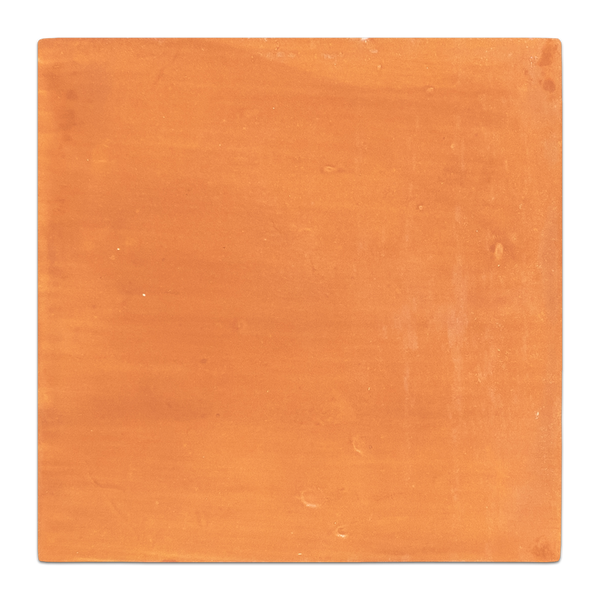 Soft Brown Stained Terracotta 16" x 16" Clear Semi Gloss