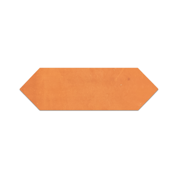 Soft Brown Stained Terracotta 4" x 12" Picket Clear Semi Gloss