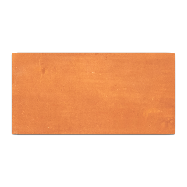 Soft Brown Stained Terracotta 8" x 16" Clear Semi Gloss