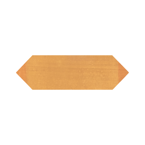 Chocolate Stained Terracotta 4" x 12" Picket Clear Semi Gloss