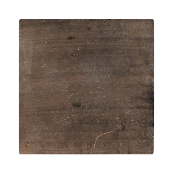 Walnut Stained Terracotta 12" x 12" Clear Semi Gloss