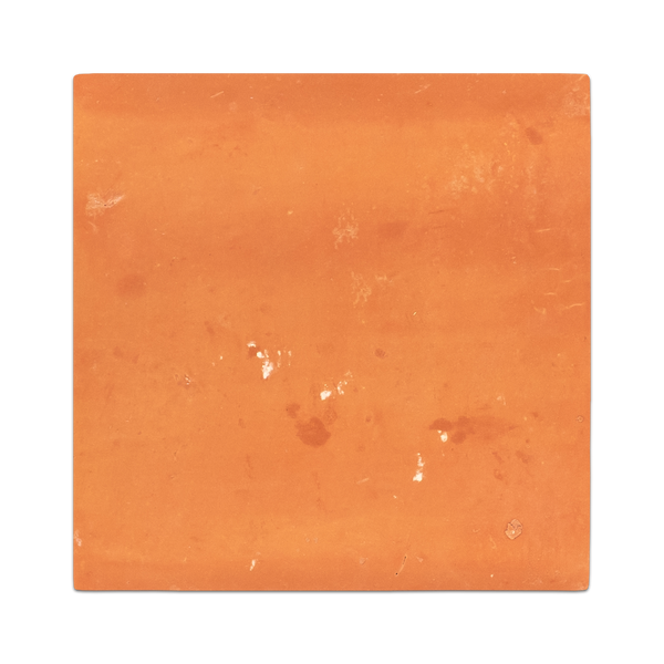 Brick Red Stained Terracotta 12" x 12" Clear Semi Gloss