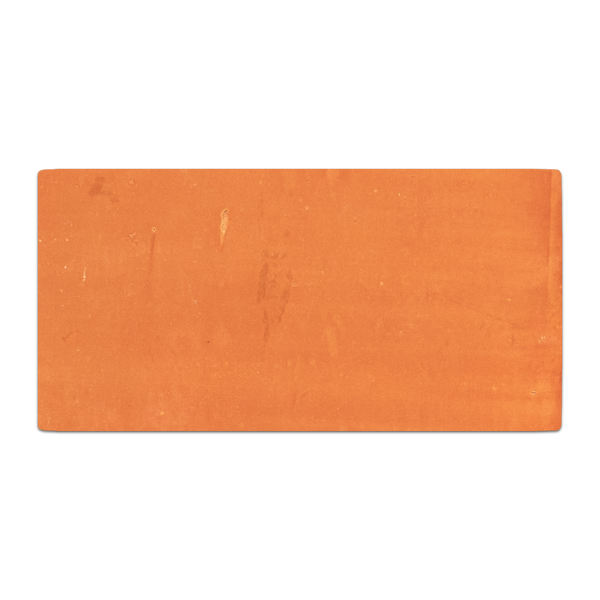 Brick Red Stained Terracotta 8" x 16" Clear Semi Gloss