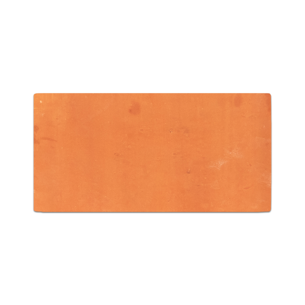 Brick Red Stained Terracotta 6" x 12" Clear Semi Gloss